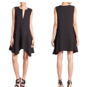 BCBGMaxAzria Black Asymmetrical Dress